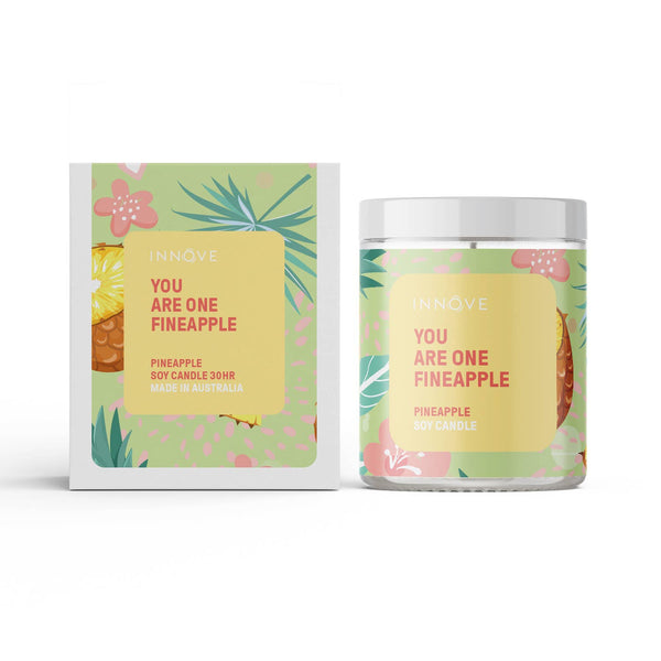 Candle - You Are One Fineapple Soy Candle - Pineapple Fragrance CPF