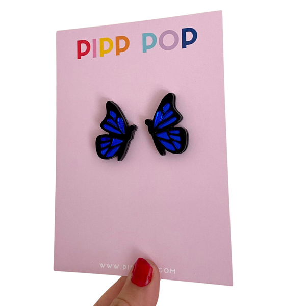 Earrings - Butterfly Studs - PPBS