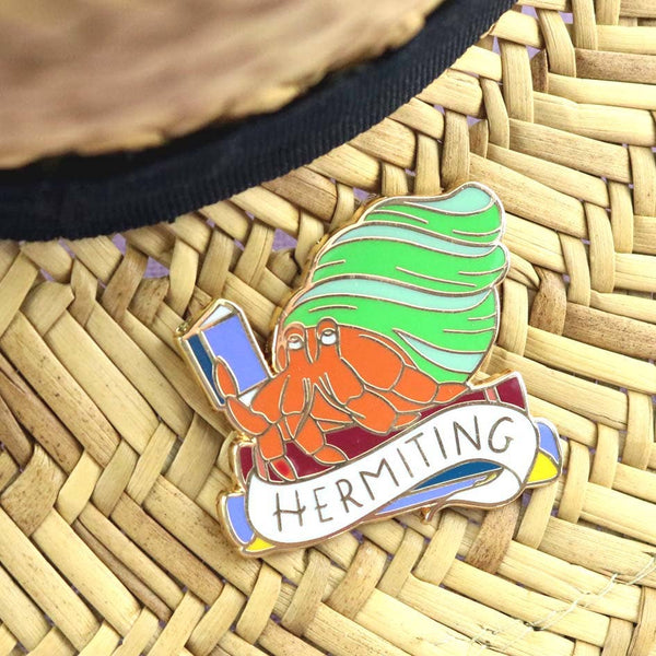 Jubly-Umph Lapel Pin - Hermiting Crab Lapel Pin ๐