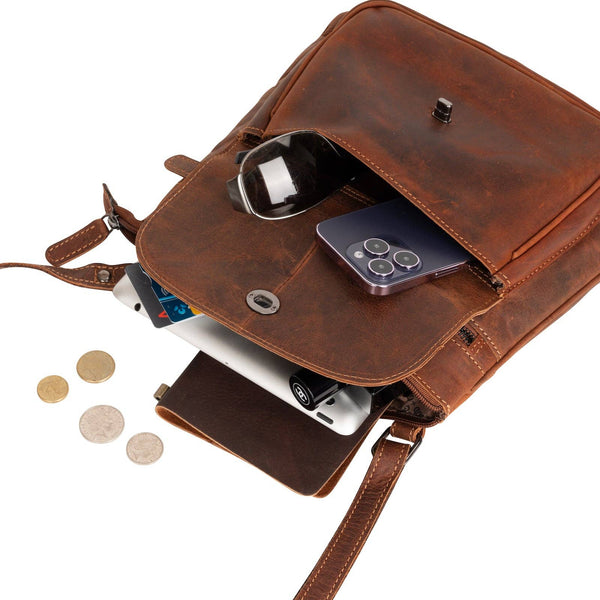 Greenwood - Leather Shoulder Bag Rotorua GWR3