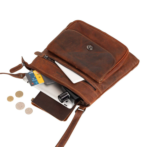 Greenwood - Leather Shoulder Bag Rotorua GWR3
