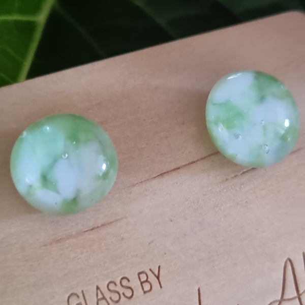 Earrings - Samantha Abbott Glass Studs - 83