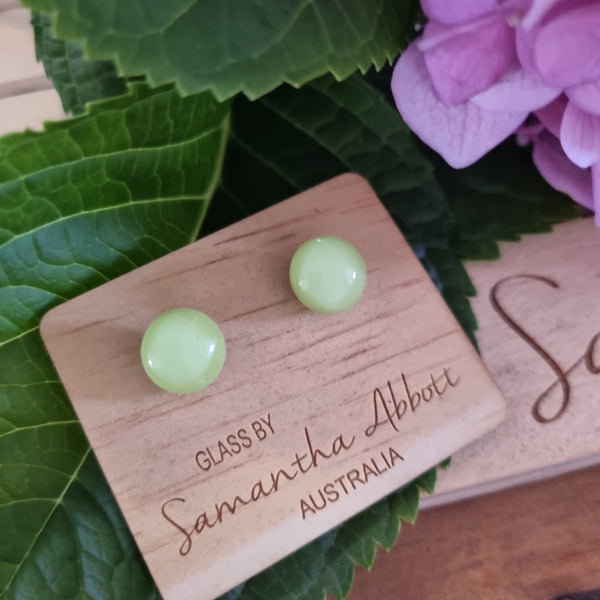 Earrings - Samantha Abbott Glass Studs - 6