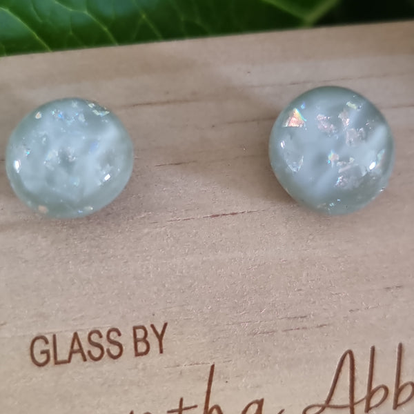 Earrings - Samantha Abbott Glass Studs - 47
