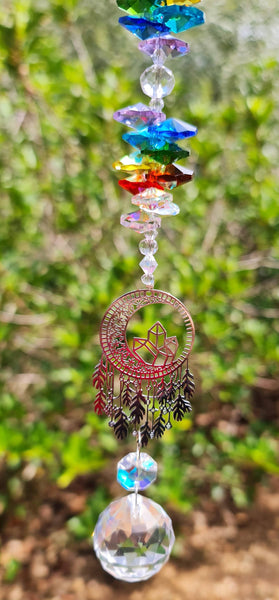 Dreamcatcher crystal suncatchers chakra DCS