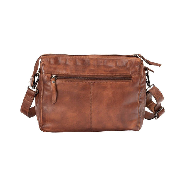 Greenwood Leather - Shoulder Bag June Cognac GWJC