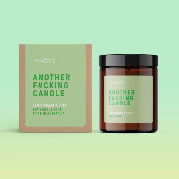 Another F#cking Candle - Lemongrass & Lime Fragrance AFCL