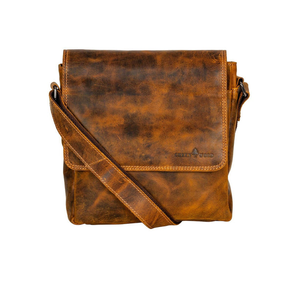 Greenwood Leather - Shoulder Bag Ballarat - Camel GWBC