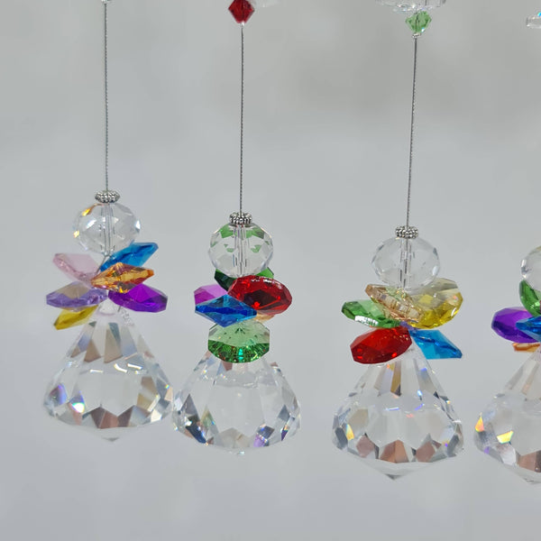 Angel Crystal Suncatcher gifts- rainbow diamond ball ACSR