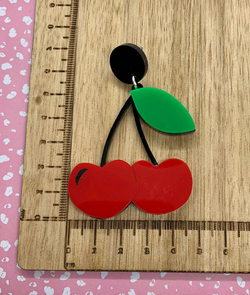 Earrings - Cherry Earrings BCHE .