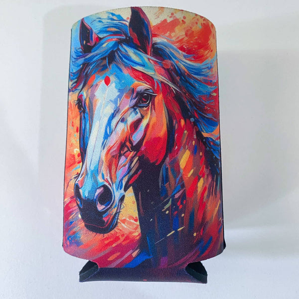 Horse Quote Flat Stubby Holder Cooler