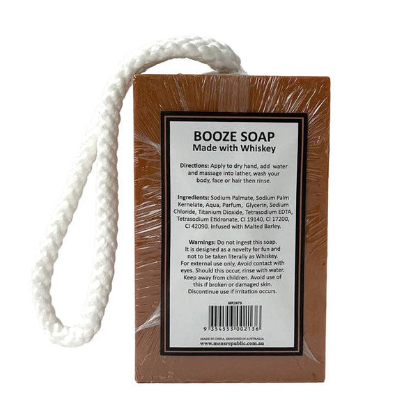 Father's Day - Grooming Booze Soap on a Rope SFR