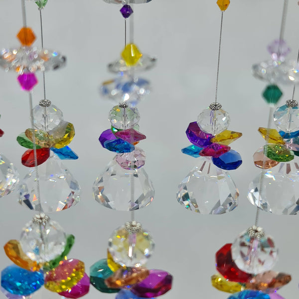 Angel Crystal Suncatcher gifts- rainbow diamond ball ACSR