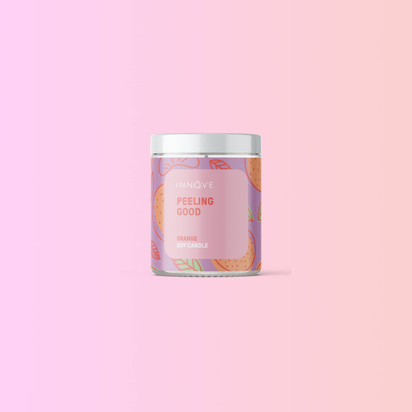 Candle - Peeling Good Soy Candle - Orange Fragrance CPG