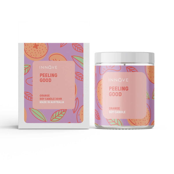 Candle - Peeling Good Soy Candle - Orange Fragrance CPG