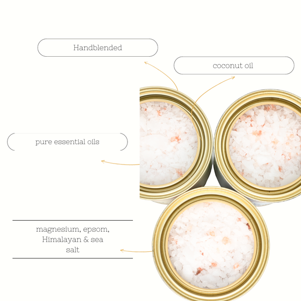 Salty Vibes - ZERO Citrus Blend Bath Salts