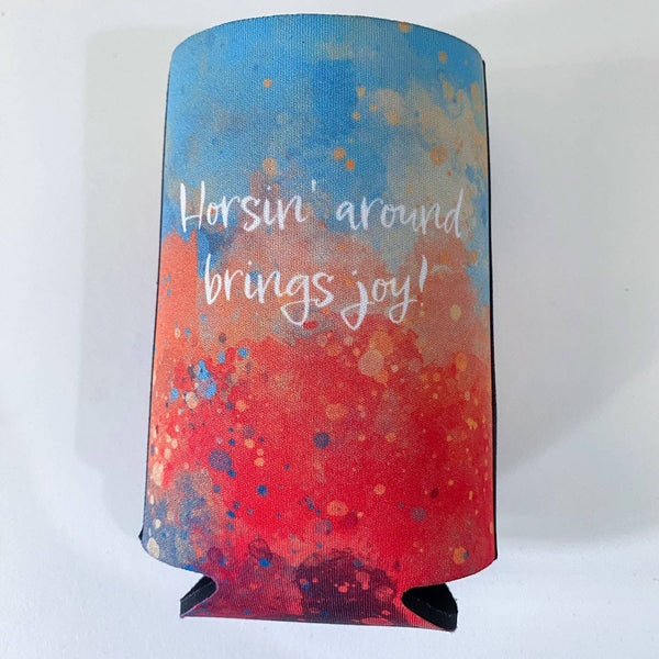 Horse Quote Flat Stubby Holder Cooler