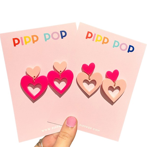 Earrings - Big Love Dangles PPBL