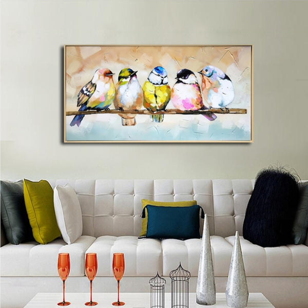 Art - Birds Framed Art ABF
