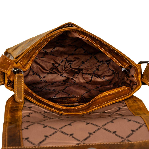 Greenwood Leather - Shoulder Bag Ballarat - Camel GWBC