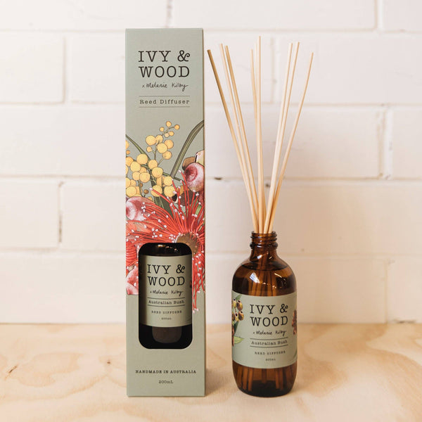 IVY & WOOD Australiana: Australian Bush Reed Diffuser WAD