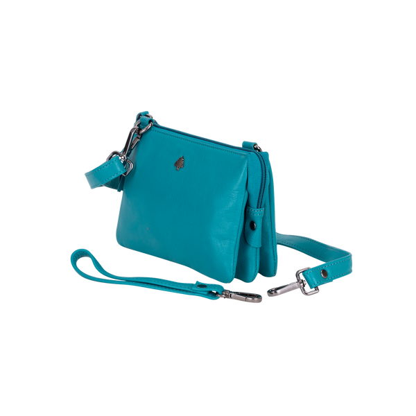 Greenwood Leather - Shoulder Bag Turquoise GLT