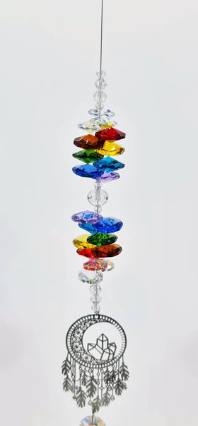 Dreamcatcher crystal suncatchers chakra DCS