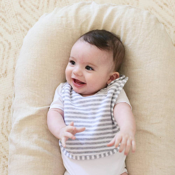 2pk Baby Bib Set - Watercolour Elephant 2025 BWE