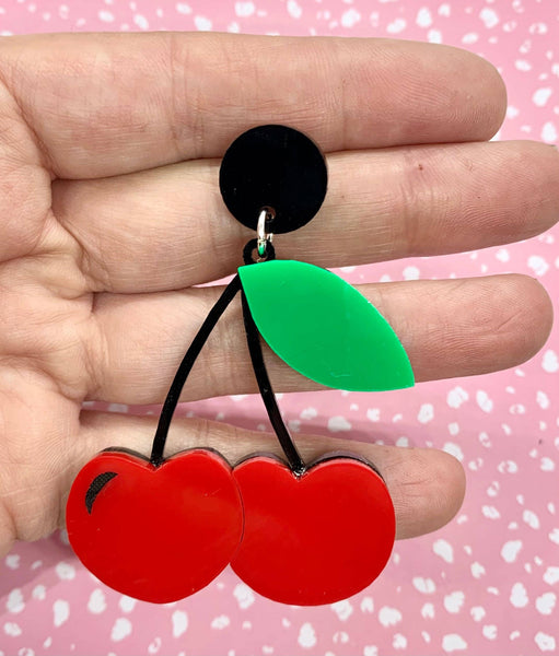 Earrings - Cherry Earrings BCHE .