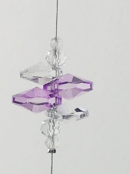 Angel Crystal Suncatcher- bell ball crystals ACS