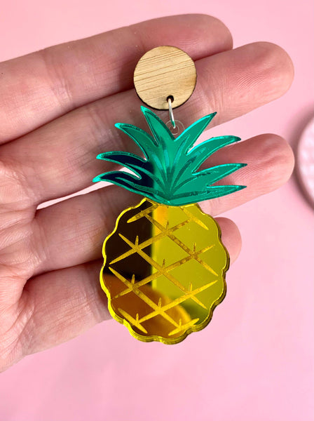 Earrings - Pineapple Earrings PEB .