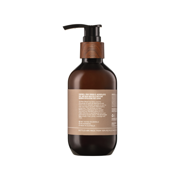 Woodsman Licorice Root Face Scrub 200ml WLR .