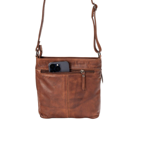 Greenwood Leather -  Shoulder Bag GLS Cognac