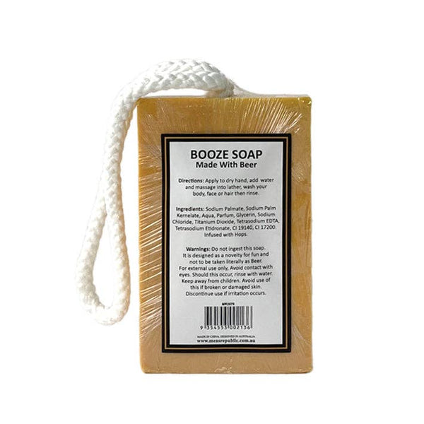 Father's Day - Grooming Booze Soap on a Rope SFR