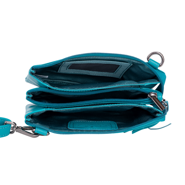 Greenwood Leather - Shoulder Bag Turquoise GLT
