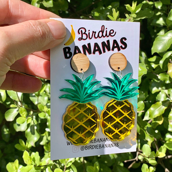 Earrings - Pineapple Earrings PEB .