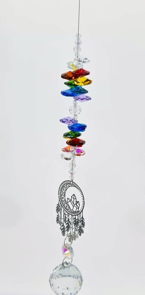Dreamcatcher crystal suncatchers chakra DCS