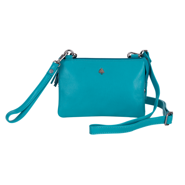 Greenwood Leather - Shoulder Bag Turquoise GLT