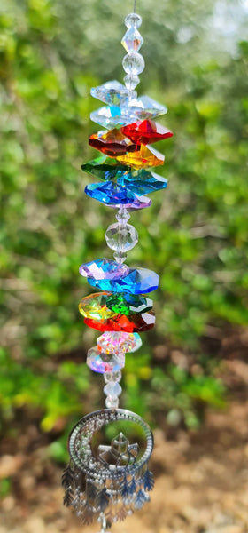 Dreamcatcher crystal suncatchers chakra DCS