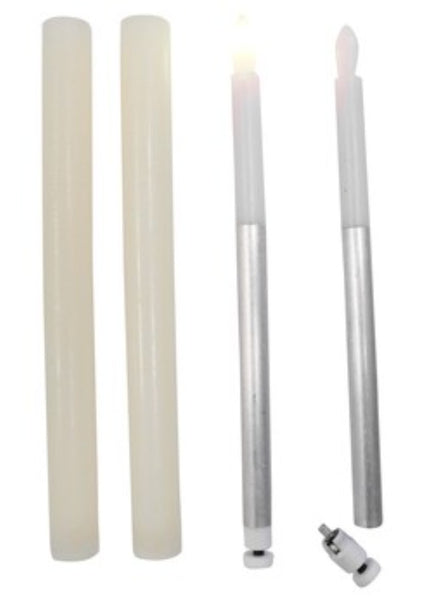 Flameless Taper Candles 2pk FTC