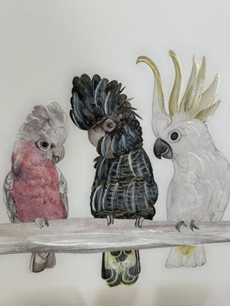 Art - Birds Framed Art ABF