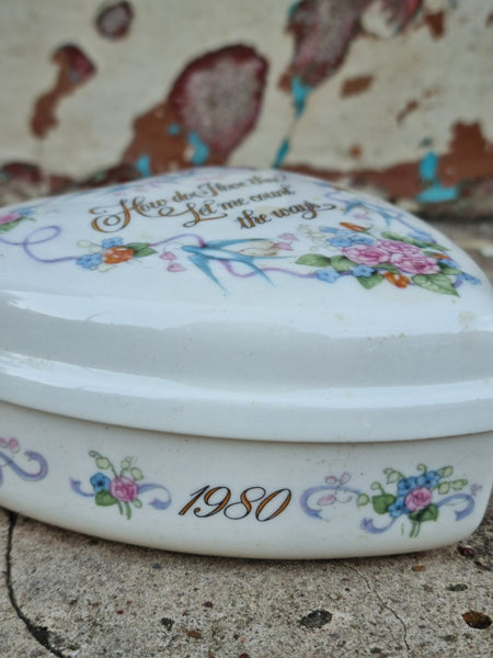 REDUCED WAS $38 Wedgwood Trinket Box WTB