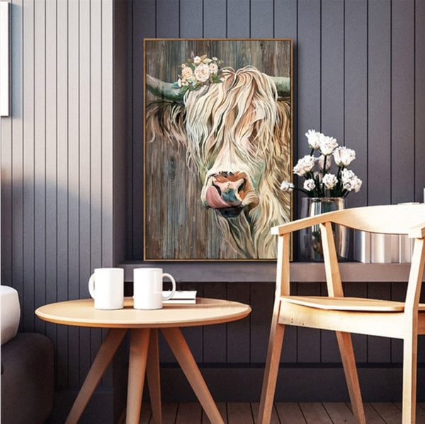 Art - Highland Cow Bonnie