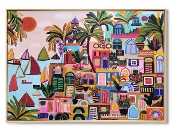 Art - Colourful Country Side