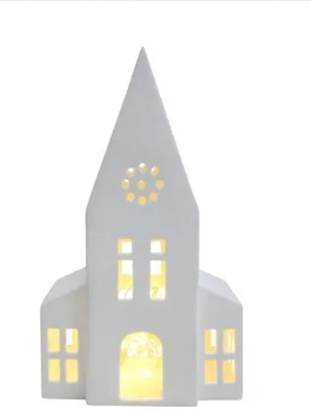 Tealight House - Porcelain