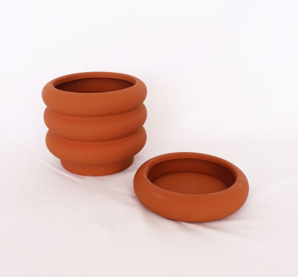 Reduced was $19.95 Pot - Ribbed PRN