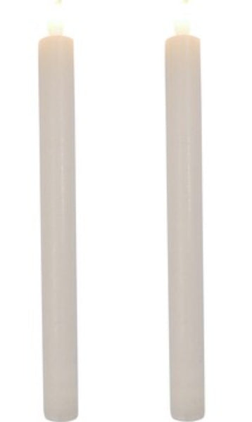 Flameless Taper Candles 2pk FTC