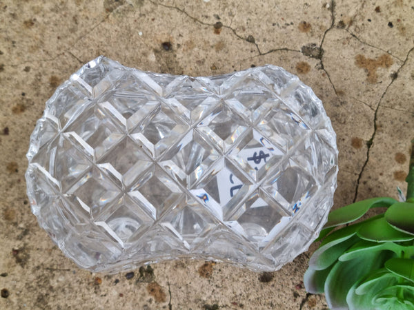 Vintage Crystal Lidded Dish FCL