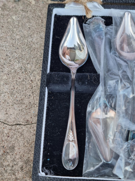 Harrods Set of 6 Grapefruit Spoons HFG