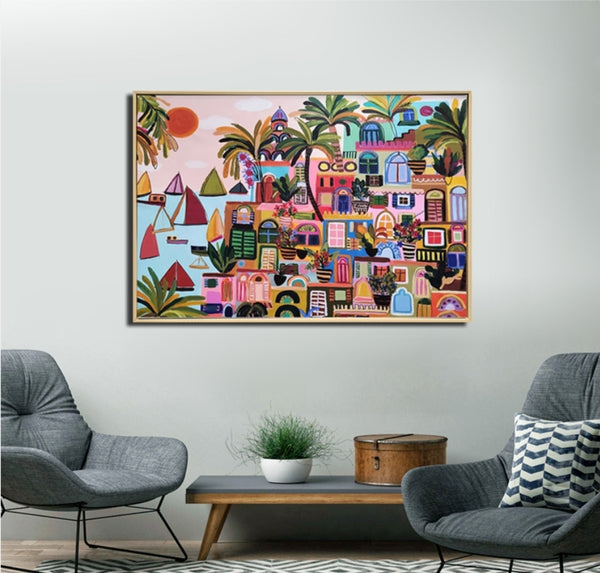 Art - Colourful Country Side